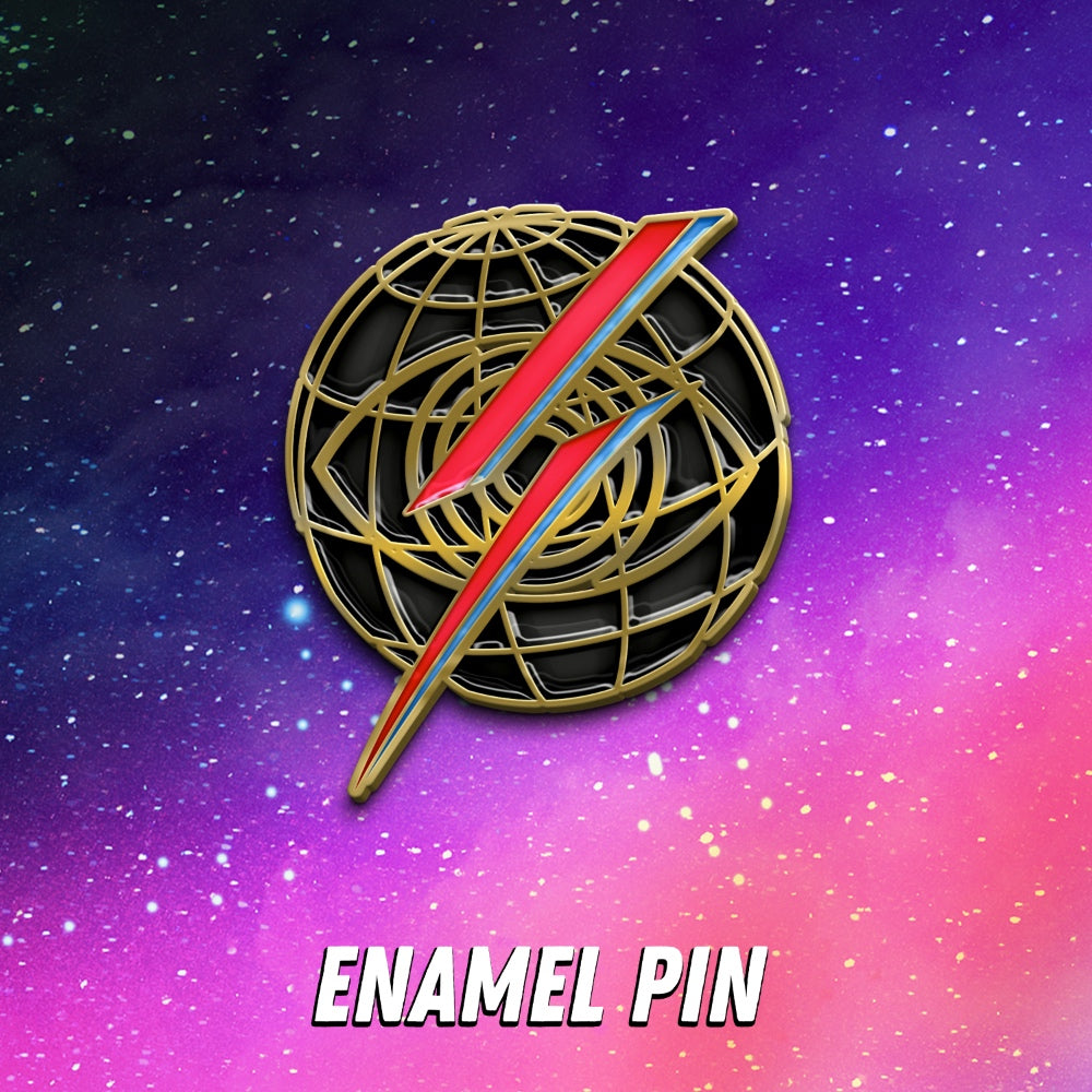 Enamel Pin, A Bowie Celebration