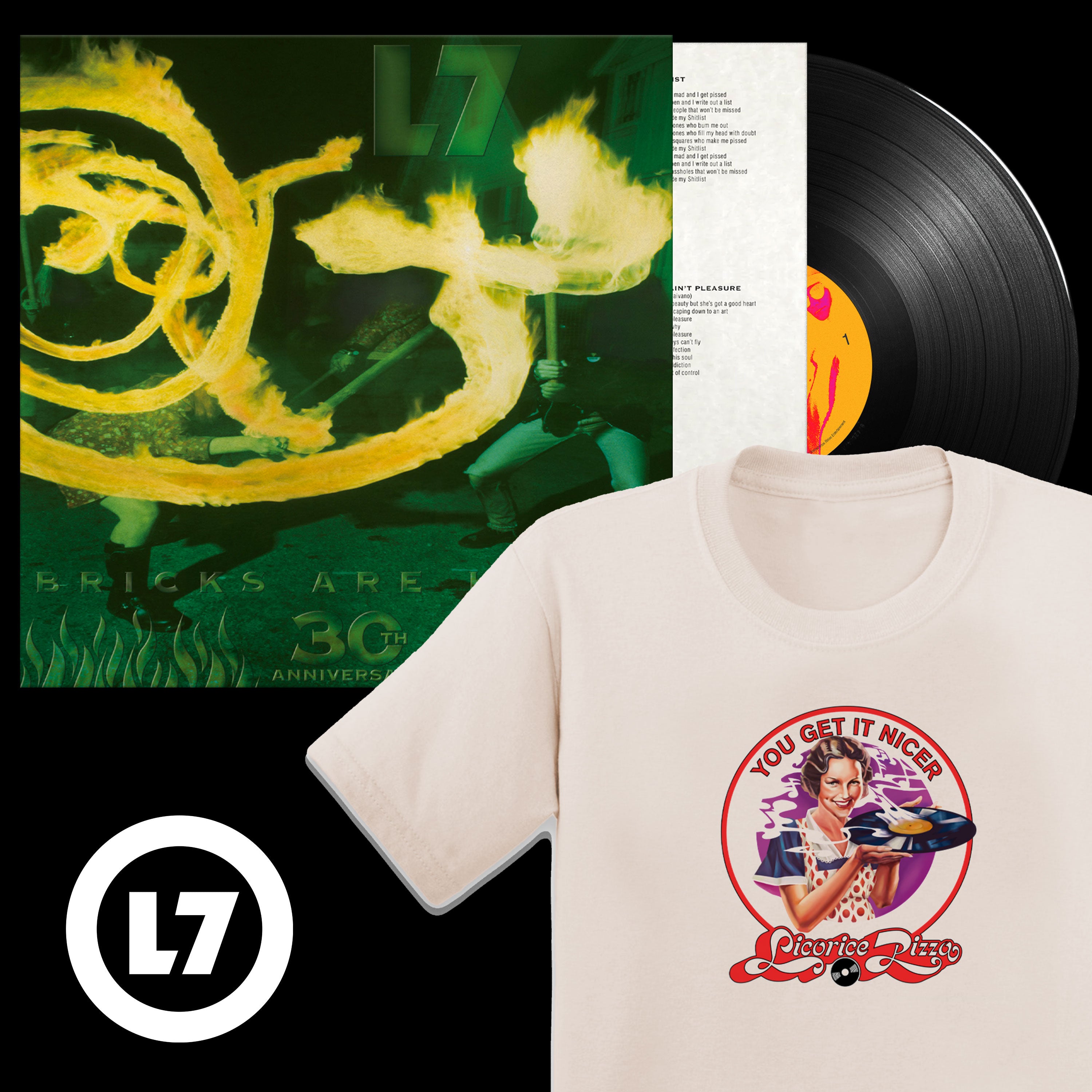 L7 BRICK ARE HEAVY バンドTシャツ 000000028468_4E2mpeI.jpg