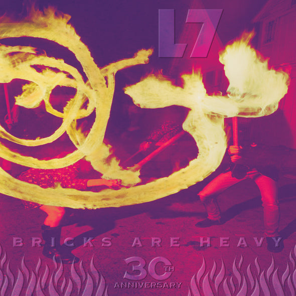 L7 GOLD vinyl - Bricks Are Heavy (30th Anniversary)