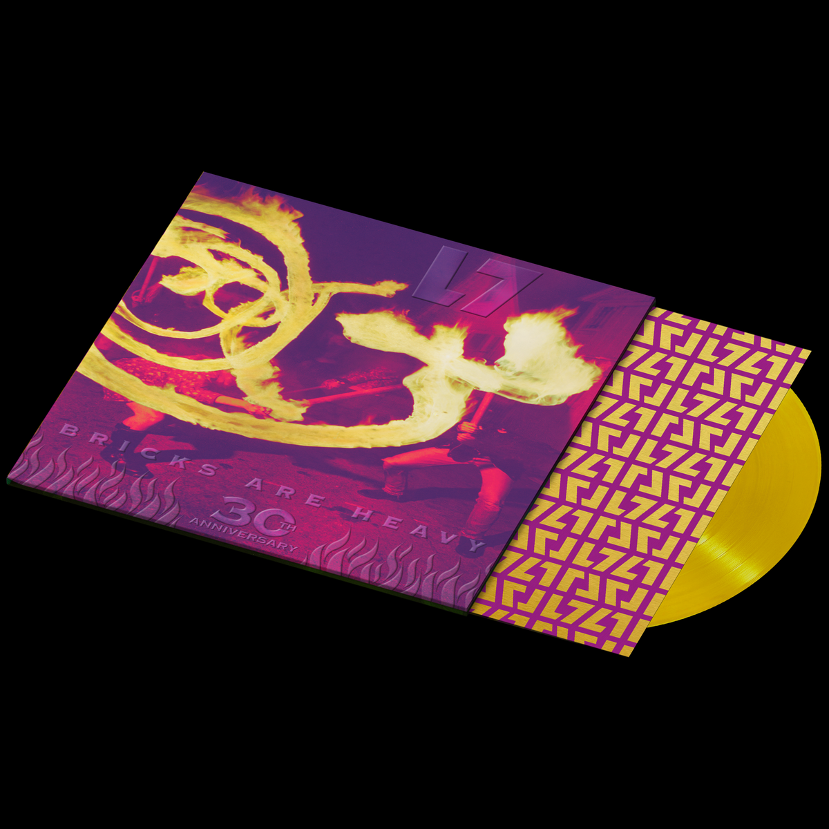 L7 GOLD vinyl - Bricks Are Heavy (30th Anniversary)