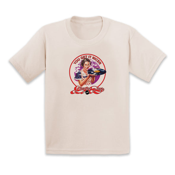 L7 BLACK Vinyl + Classic Licorice Pizza, Cream T-Shirt